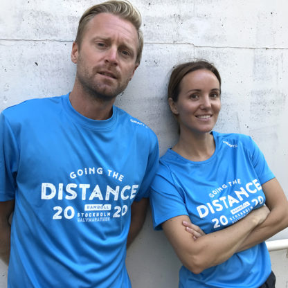 Stockholm Halvmarathon 2020 tränings t-shirt