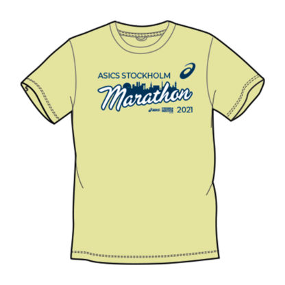 Stockholm Marathon 2021 tränings t-shirt