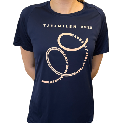 Tjejmilens tränings t-shirt 2025